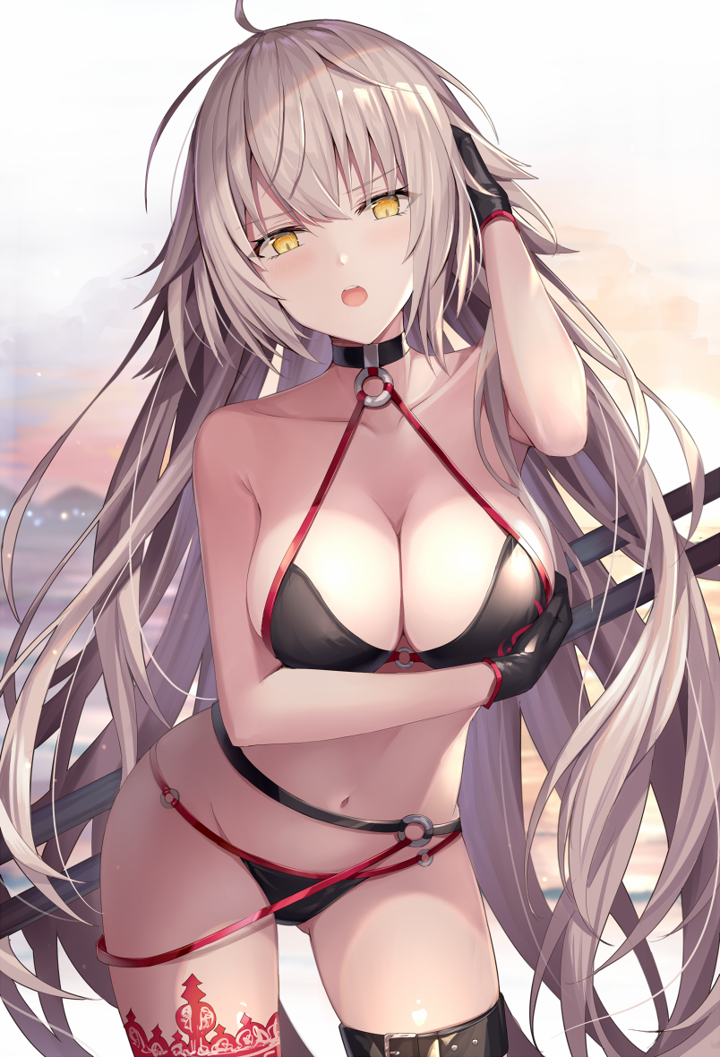 二次 Fate Grandorder ジャンヌ ダルク オルタ のエロ画像まとめ No 04 枚