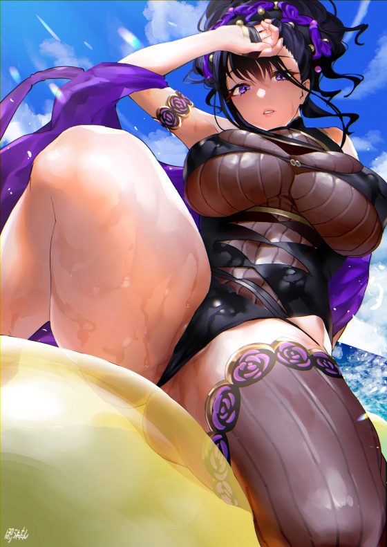 【二次】Fate/Grand Orderの爆乳キャスター、紫式部の画像まとめ！No.04【20枚】