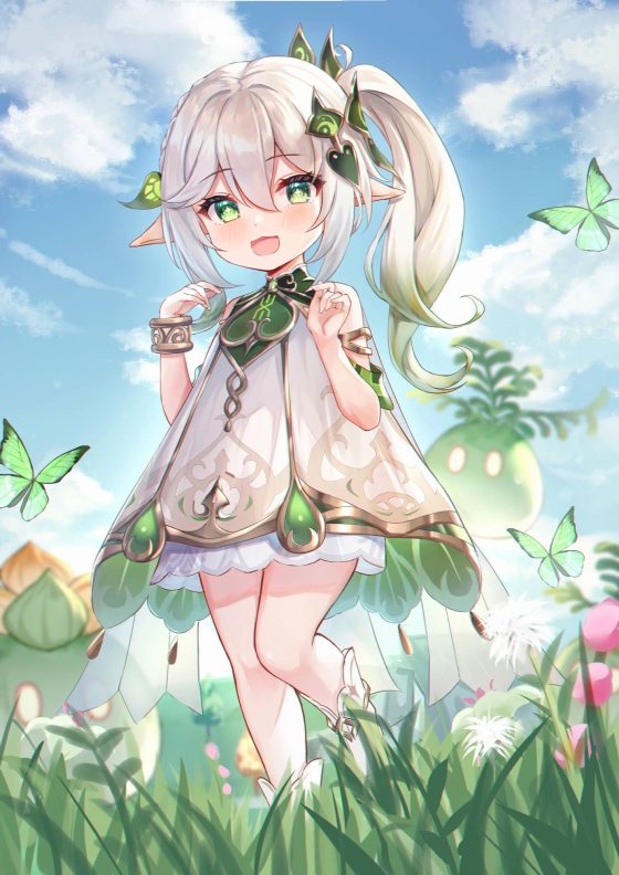 【二次エロ】原神、スメールの草神ナヒーダちゃんの愛らしい画像まとめ！No.01【20枚】